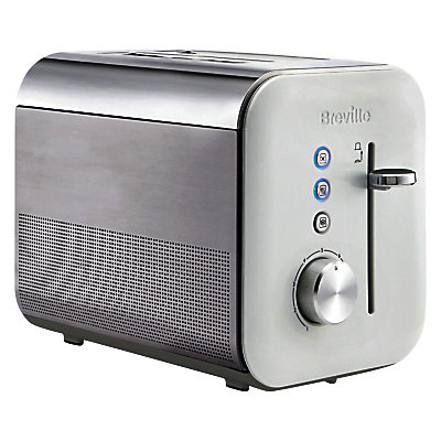 Breville VTT686 High Gloss 2-Slice Toaster, White